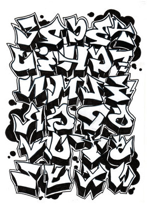 letras para graffitis