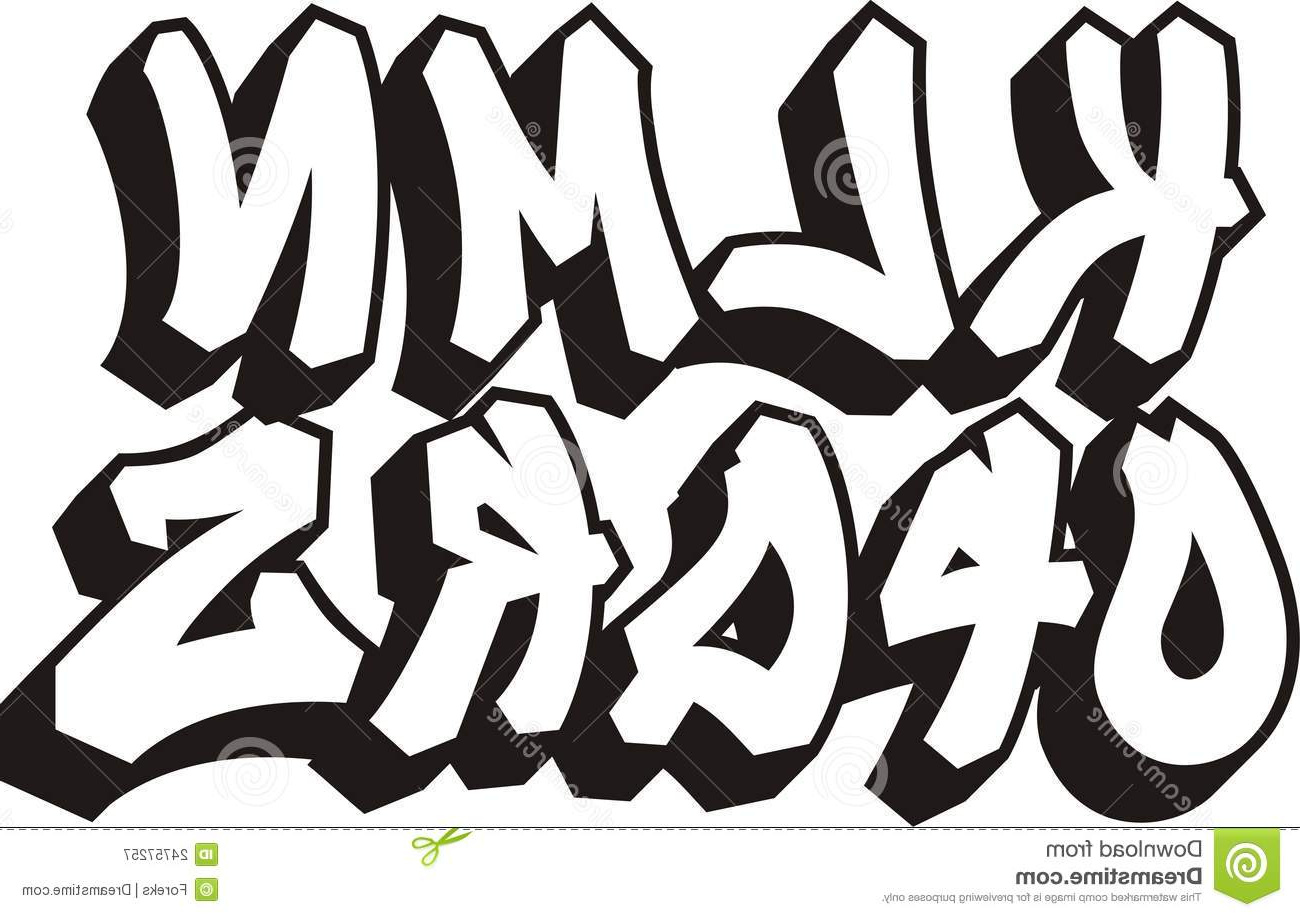 free graffiti letters fonts