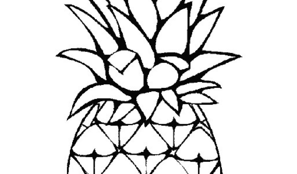 coloriage ananas a imprimer coloriage ananas colorier dessin imprimer  imprimer