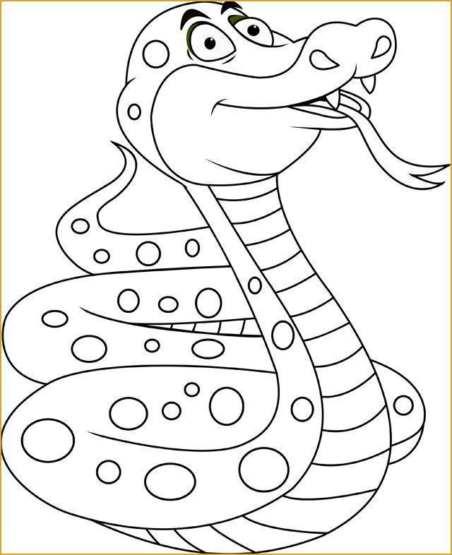 coloriage animaux sauvages damp039afrique moderne coloriage serpent sympathique pour enfant dessin gratuit a