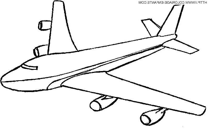coloriage d avion de chasse avion coloriage