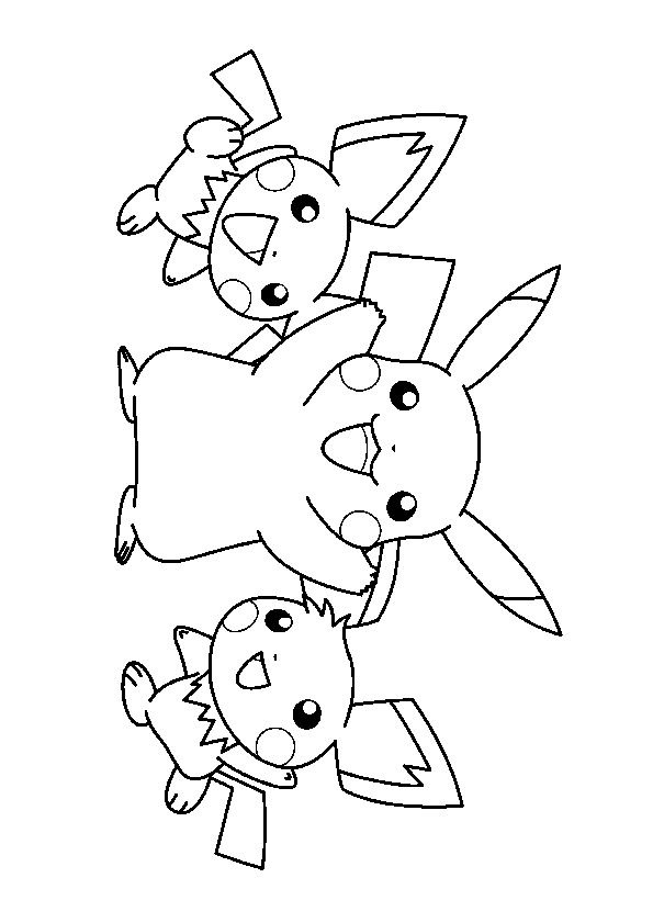 Coloriage De Pikachu Impressionnant Collection 20 Dessins De