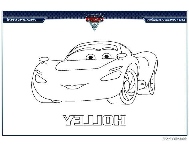 coloriage holley cars 2