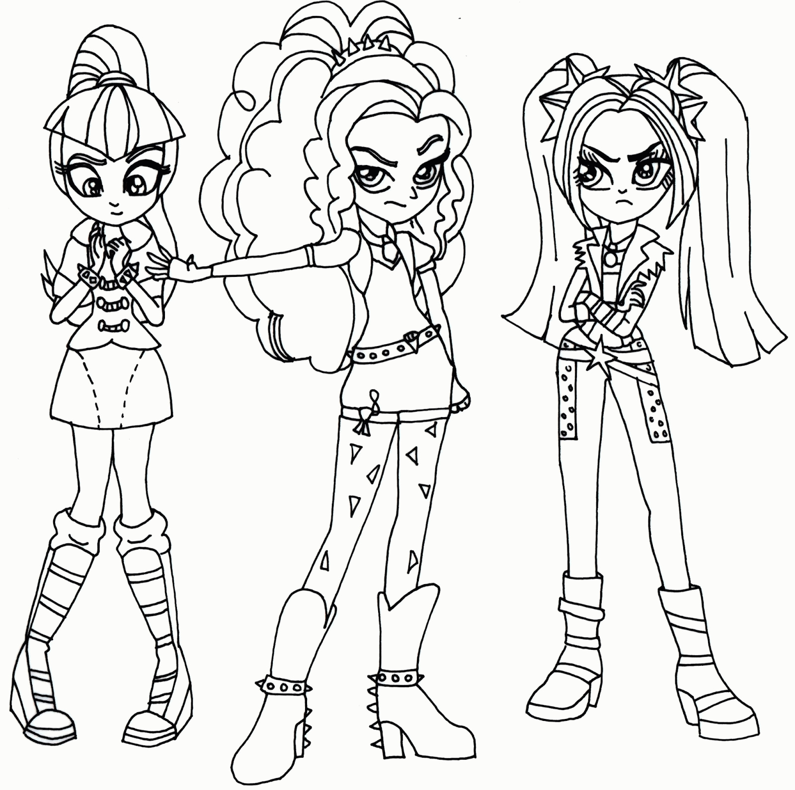 my little pony coloring pages rainbow dash equestria girls