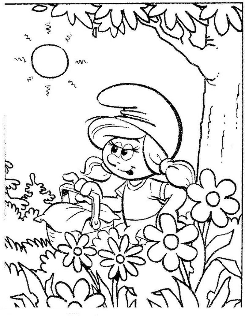 coloriage les schtroumpfs 22 momes listing with dessin schtroumpf