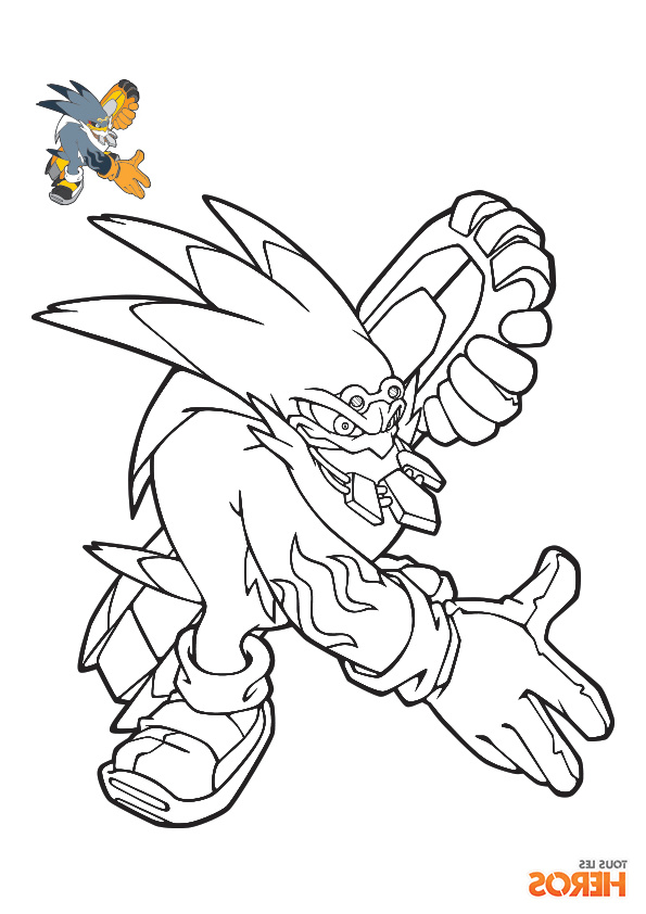coloriages sonic