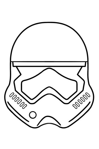 coloriage star wars stormtrooper