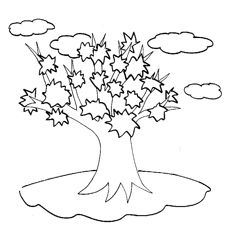 dessin arbre a imprimer