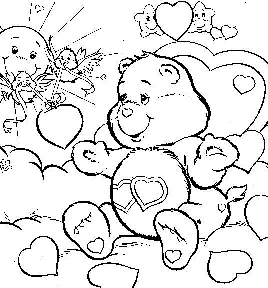 rub coloriage bisounours