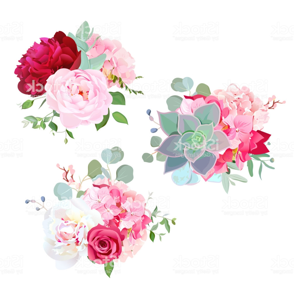 dessins de bouquets de fleurs