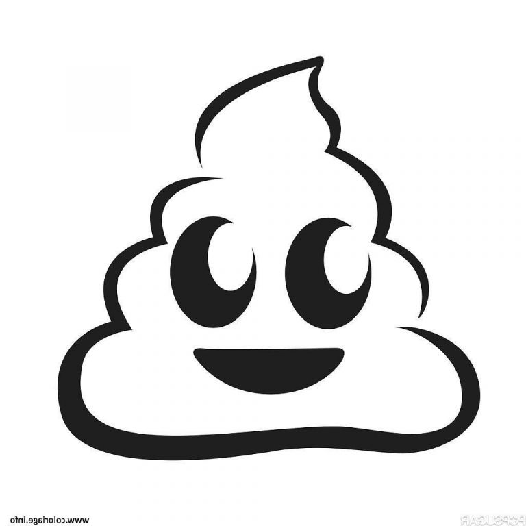 Dessin Caca Emoji Beau Photos Coloriage Emoji Pumpkin Caca Emoticon Dessin à Imprimer