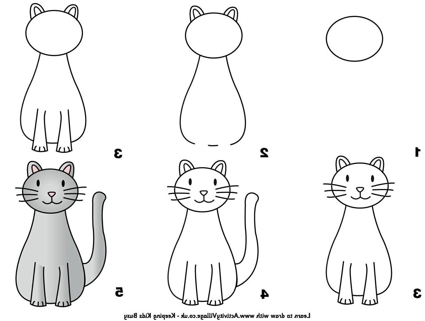 Tutoriels dessiner un chat a1397 2
