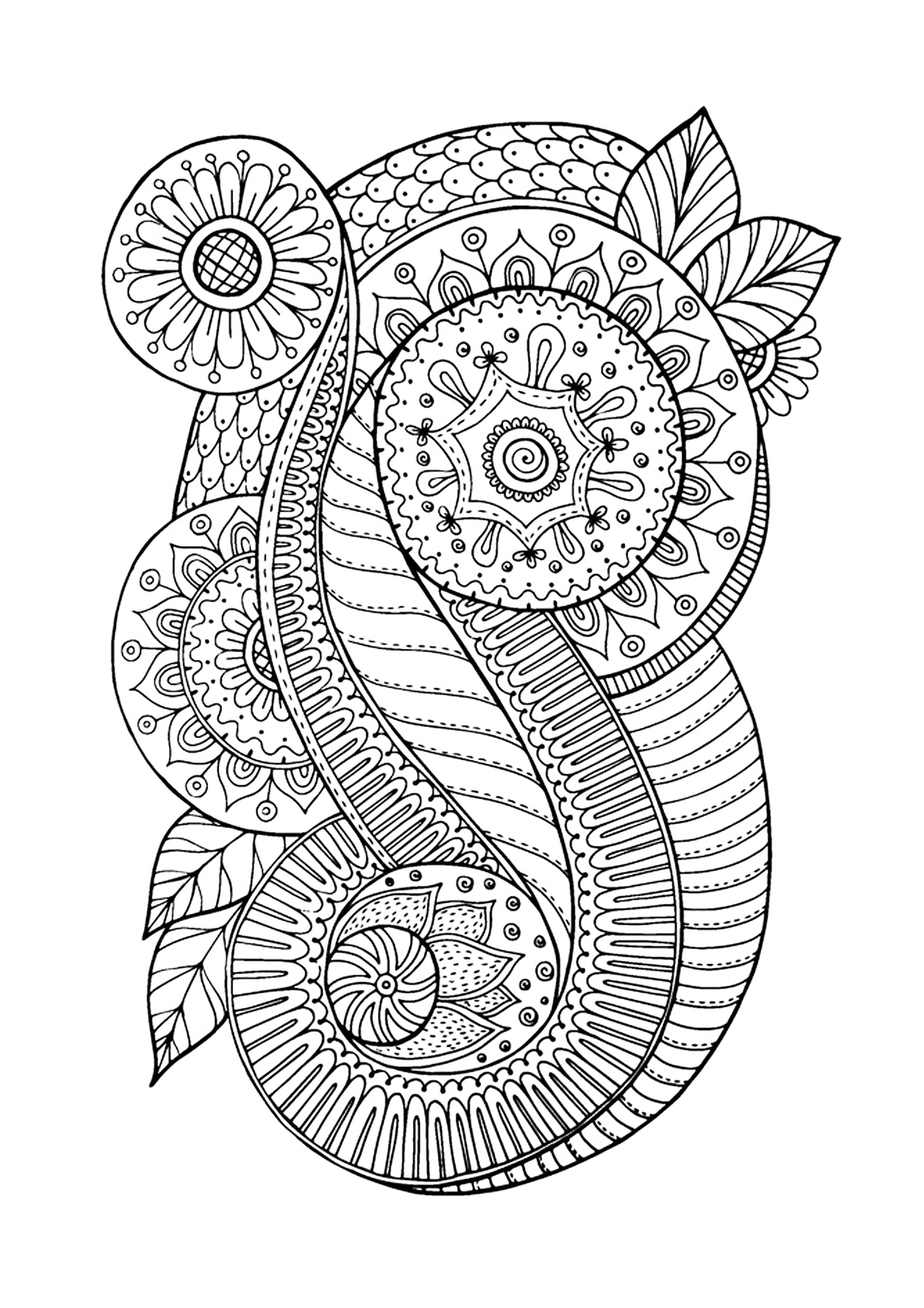 image=anti stress coloriage zen antistress motif abstrait inspiration florale 4 par juliasnegireva 1