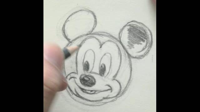 ment dessiner une souris de cartoon