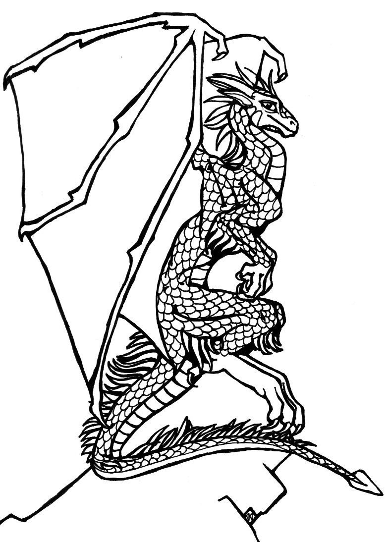 rub dragon dessin