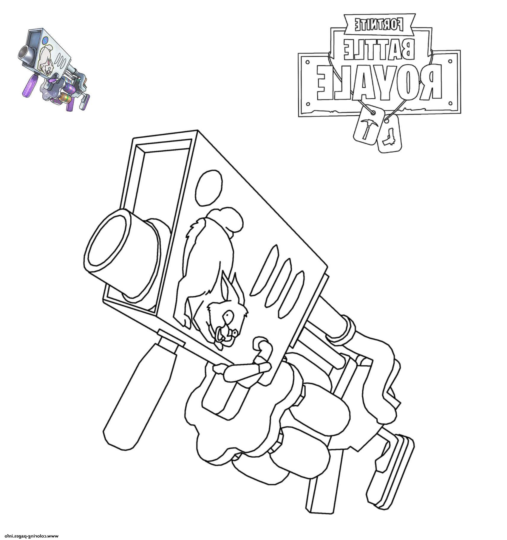 fortnite egg launcher printable coloring pages book