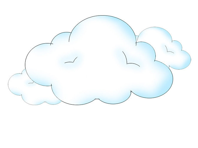 dessin de nuage 4