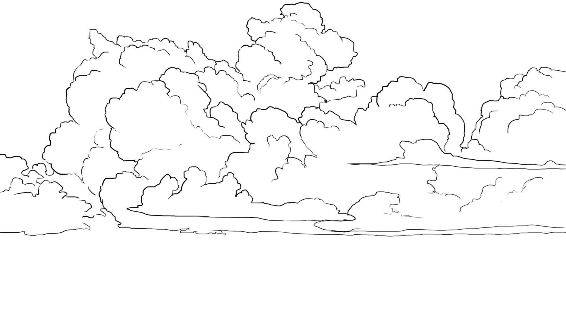 ment dessiner nuage