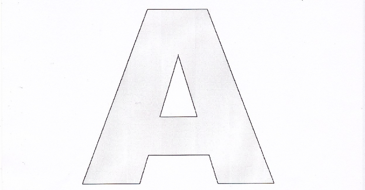 dessiner un alphabet pour le patchwork