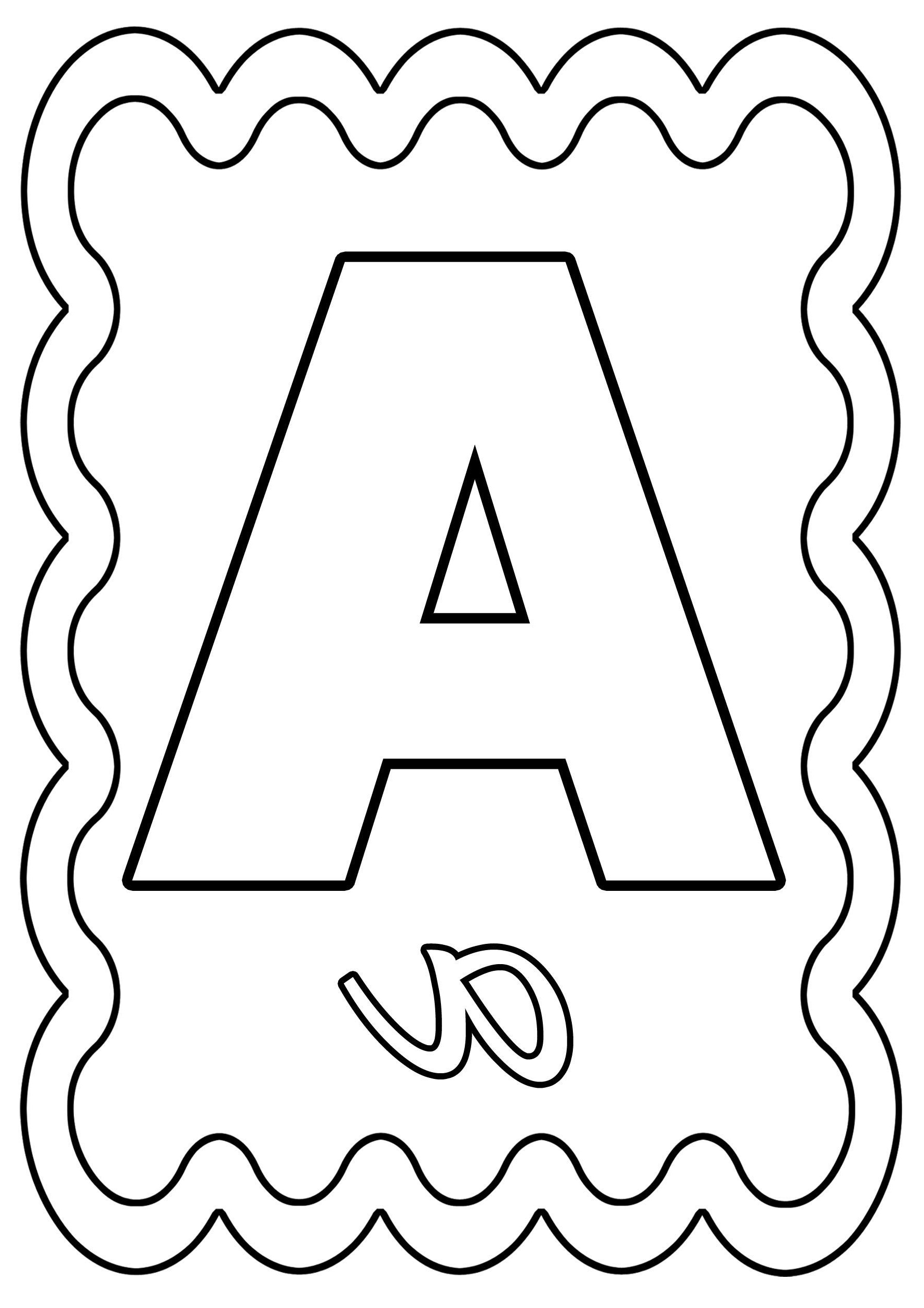 rub coloriage alphabet lettre de a a z