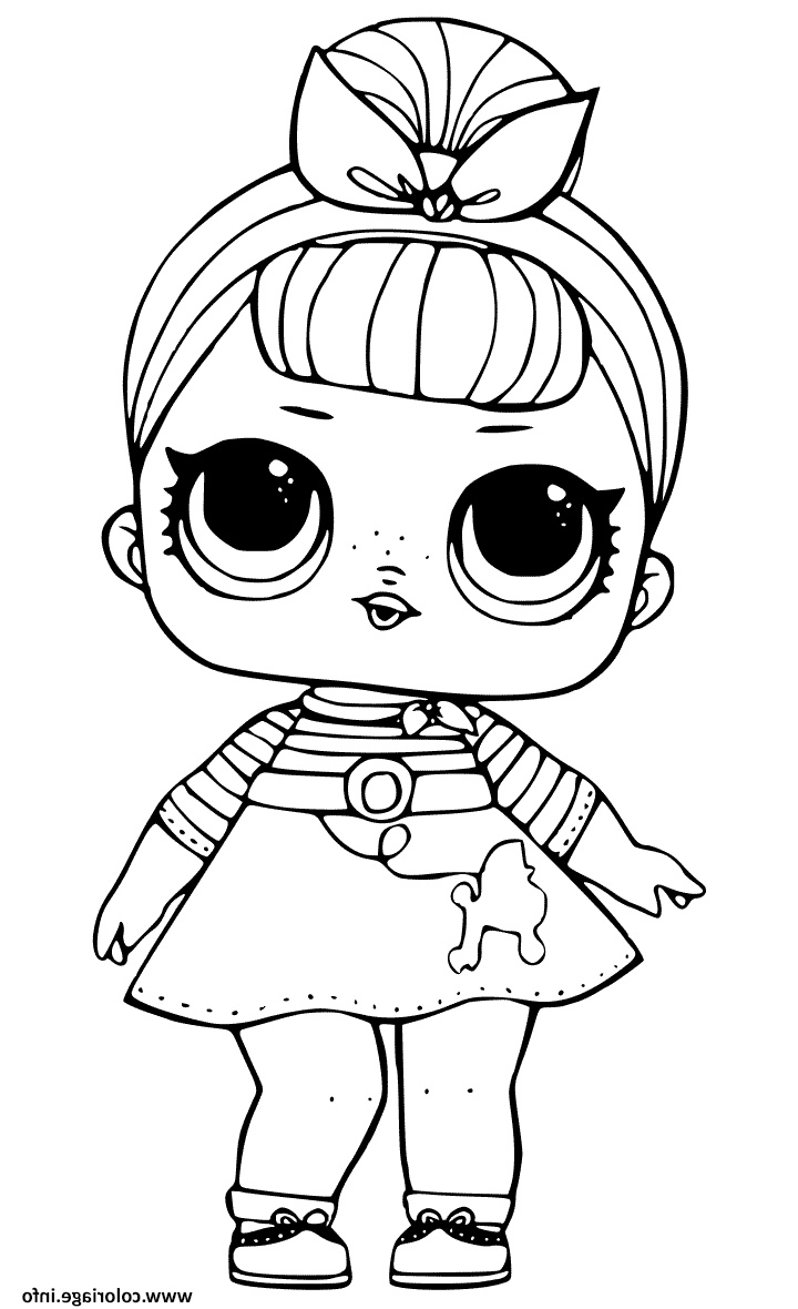 sis swing doll from surprise coloriage dessin