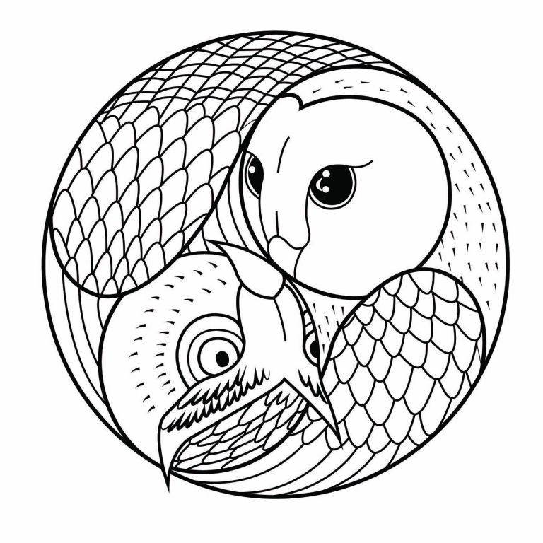 Mandala Animaux Facile à Imprimer Beau Photos Mandala Hibou Et Chouette Mandalas Coloriages