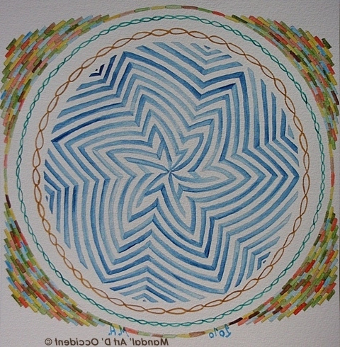 mandala labyrinthe ment dessiner