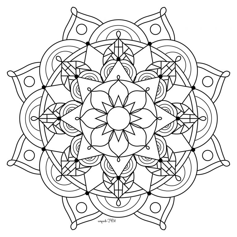 Mandalas Gratuits Élégant Photos Mandala Gratuit Mpc Design 9 Coloriage Mandalas