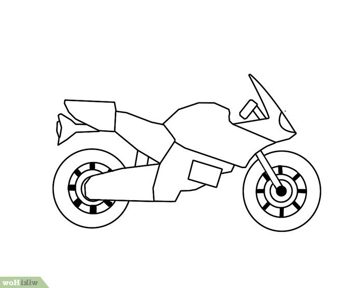 Disegnare una Motocicletta