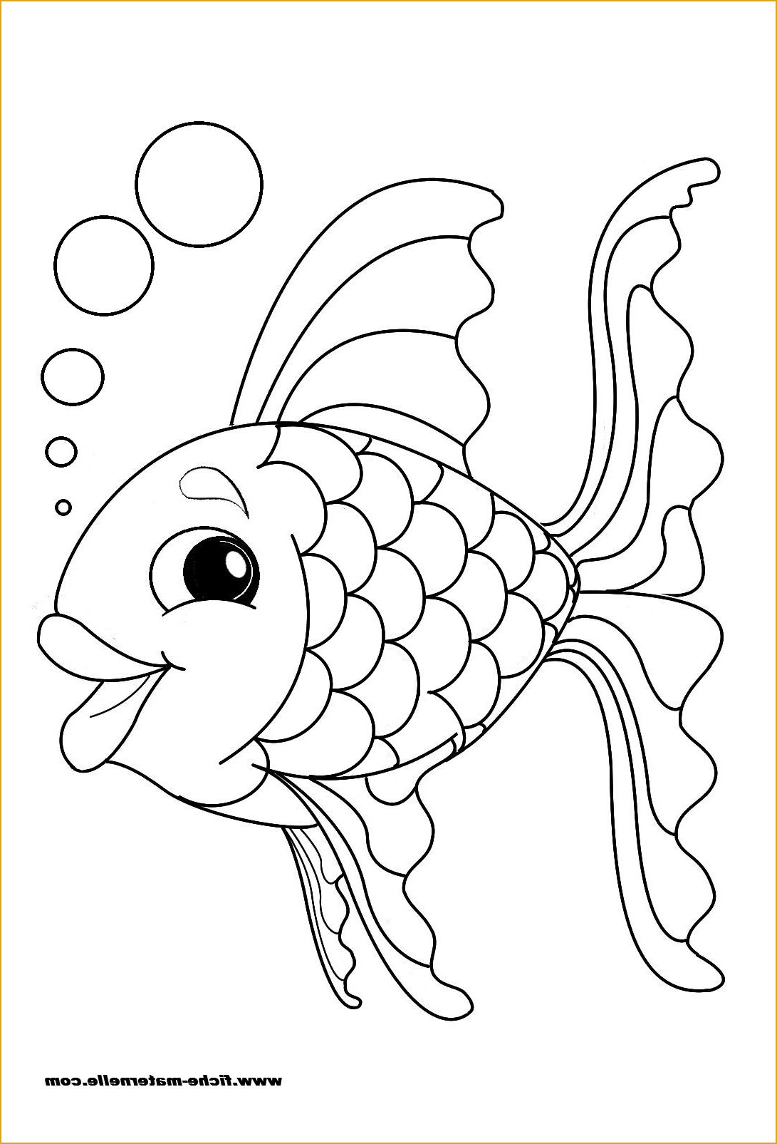 dessin poisson damp039avril colorier etourdissant poisson 11 animaux coloriages a imprimer
