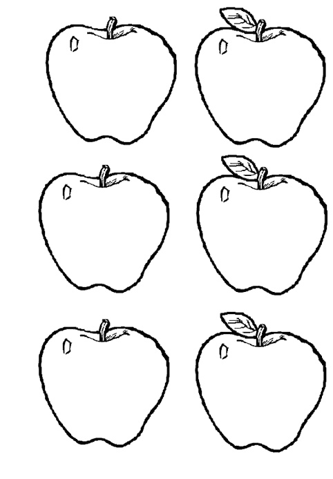 coloriage pommes panier