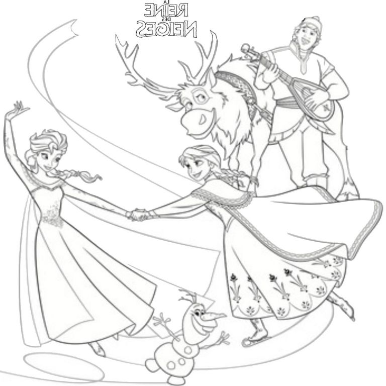 Reine Des Neiges Dessin Beau Images A Colorier Reine Des Neiges