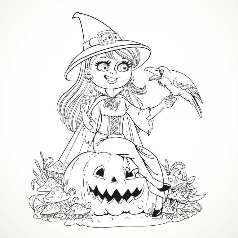 Sorciere Dessin Beau Collection Beau Dessin Halloween Deja Colorier – Mademoiselleosaki