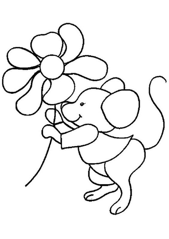 dessin de petite souris