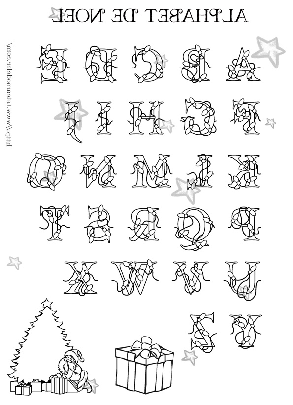 alphabet noel6