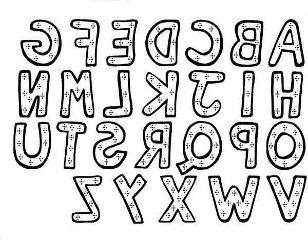 coloriage alphabet a imprimer gratuit