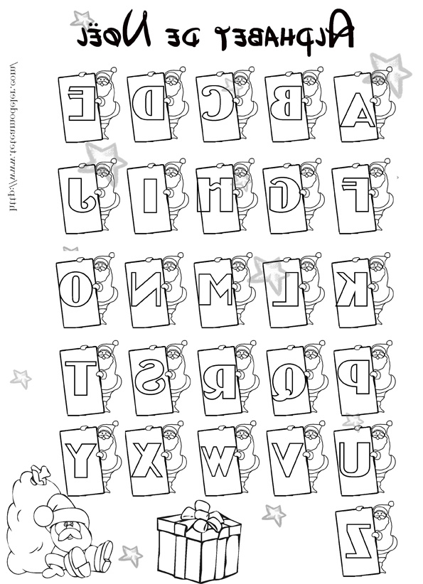 alphabet noel8