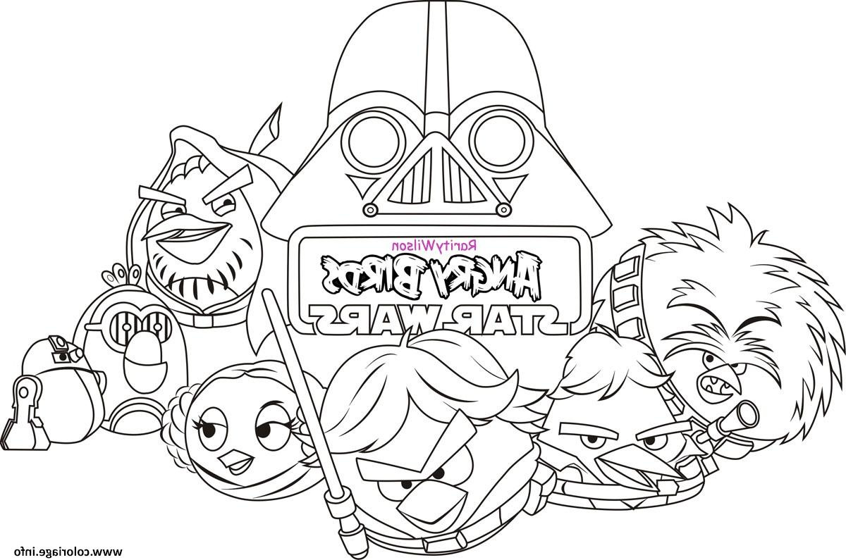 angry birds star wars 8 coloriage