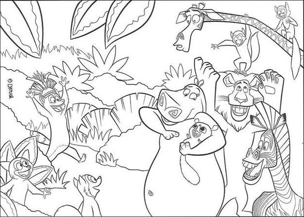 dessin d animaux de la jungle 5