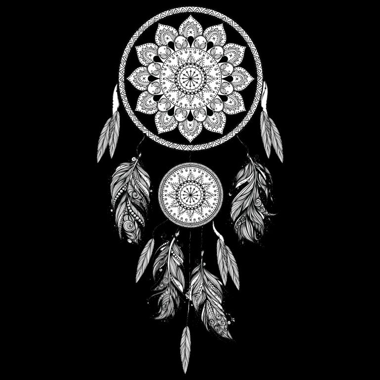 Attrape Reve Coloriage Impressionnant Image Sticker Bohème attrape Rêves – Stickers Stickers Chambre