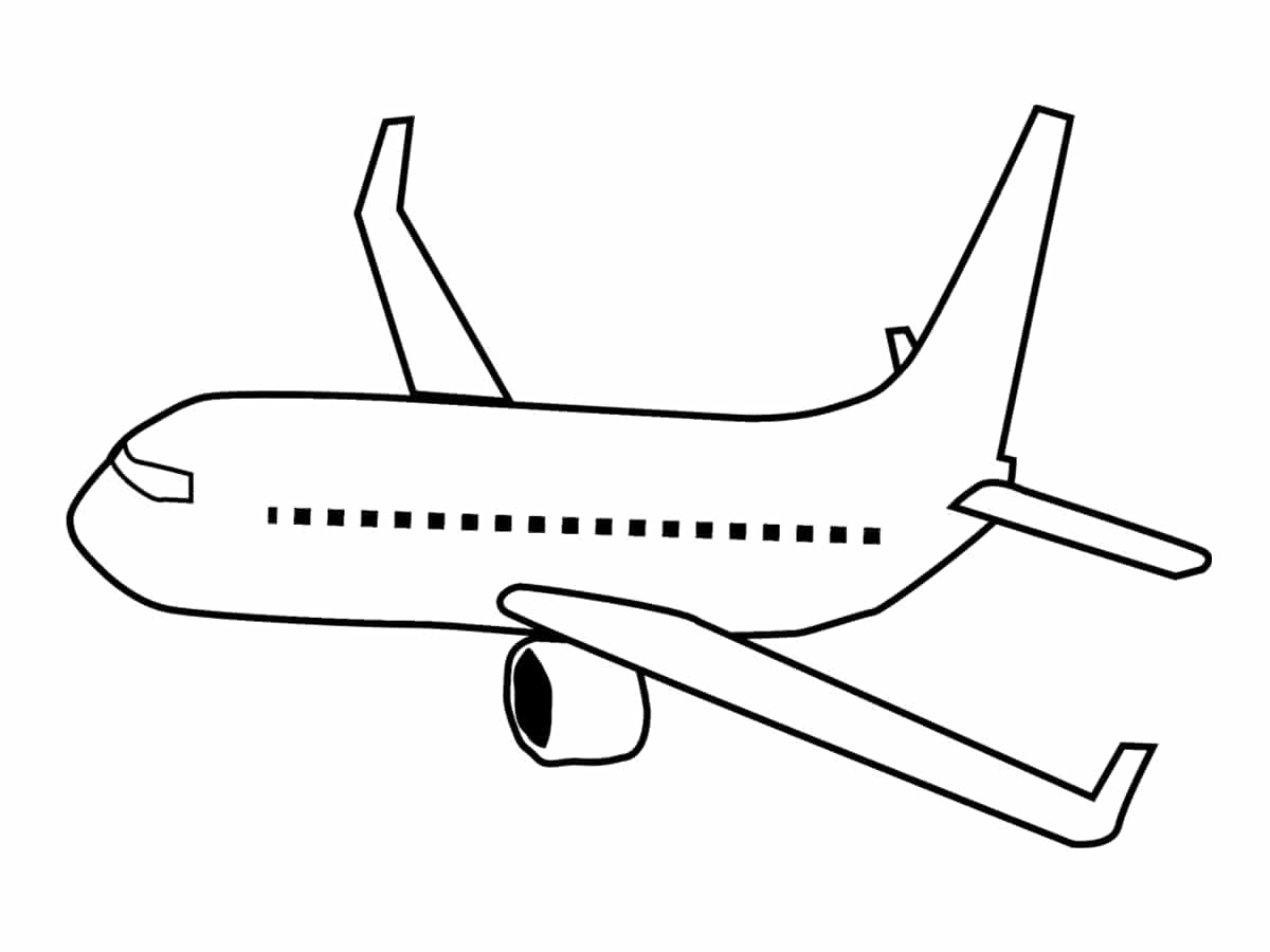 impressionnant 50 dessin d avion facile