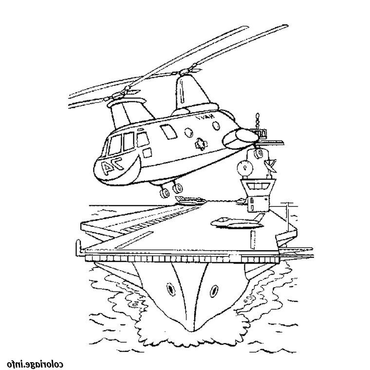 bateau militaire coloriage 2289