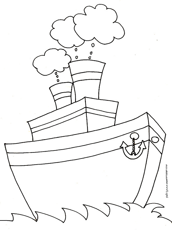 dessin bateau 3 ans