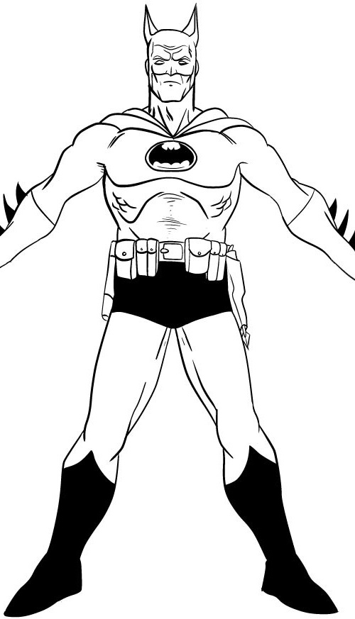 coloriage batman
