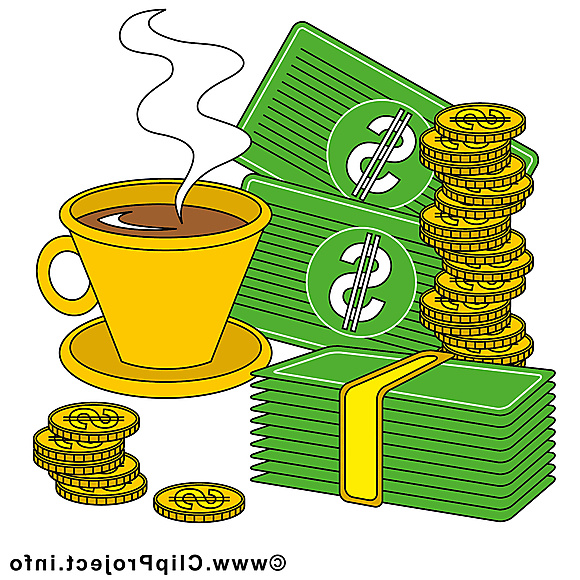 café dollars dessin – argent à télécharger 7888