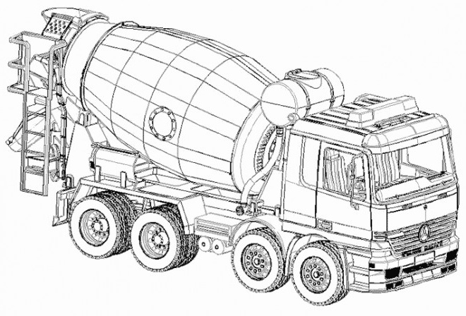 camion de beton