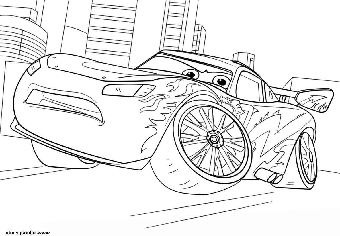 lightning mcqueen from cars 3 disney coloriage