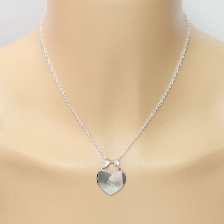 Coeur A Decouper Beau Stock Pendentif Coeur à Découper é En Argent 925 Rhodié Ref