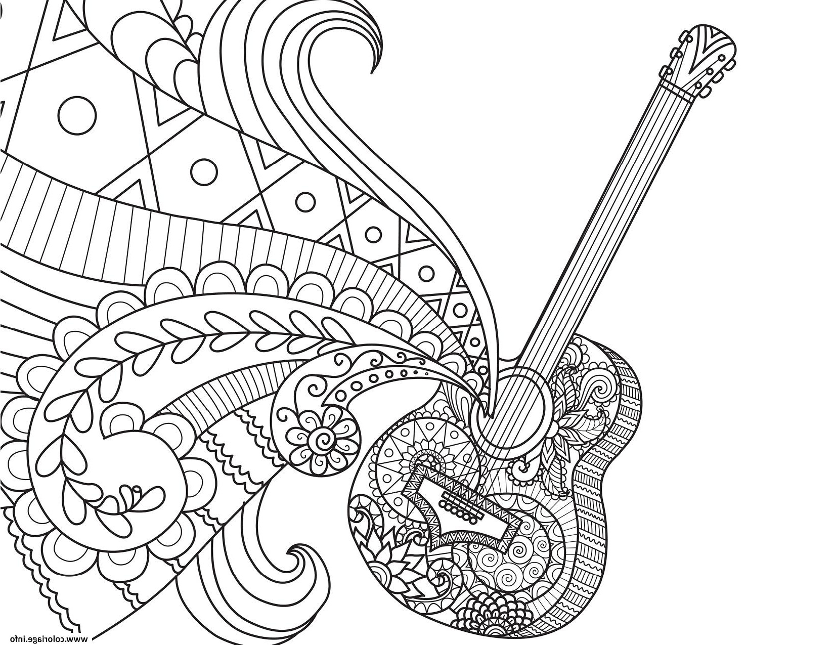 coco disney guitare de miguel par bimbimkha coloriage dessin