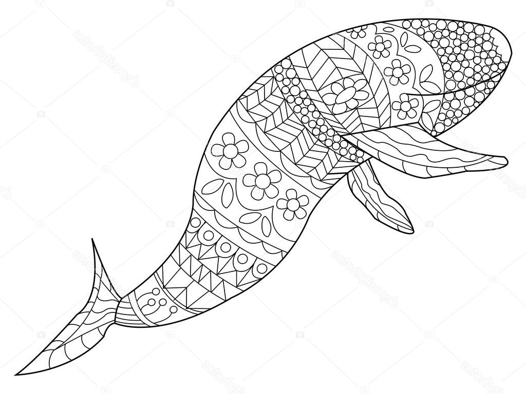 baleine coloriage